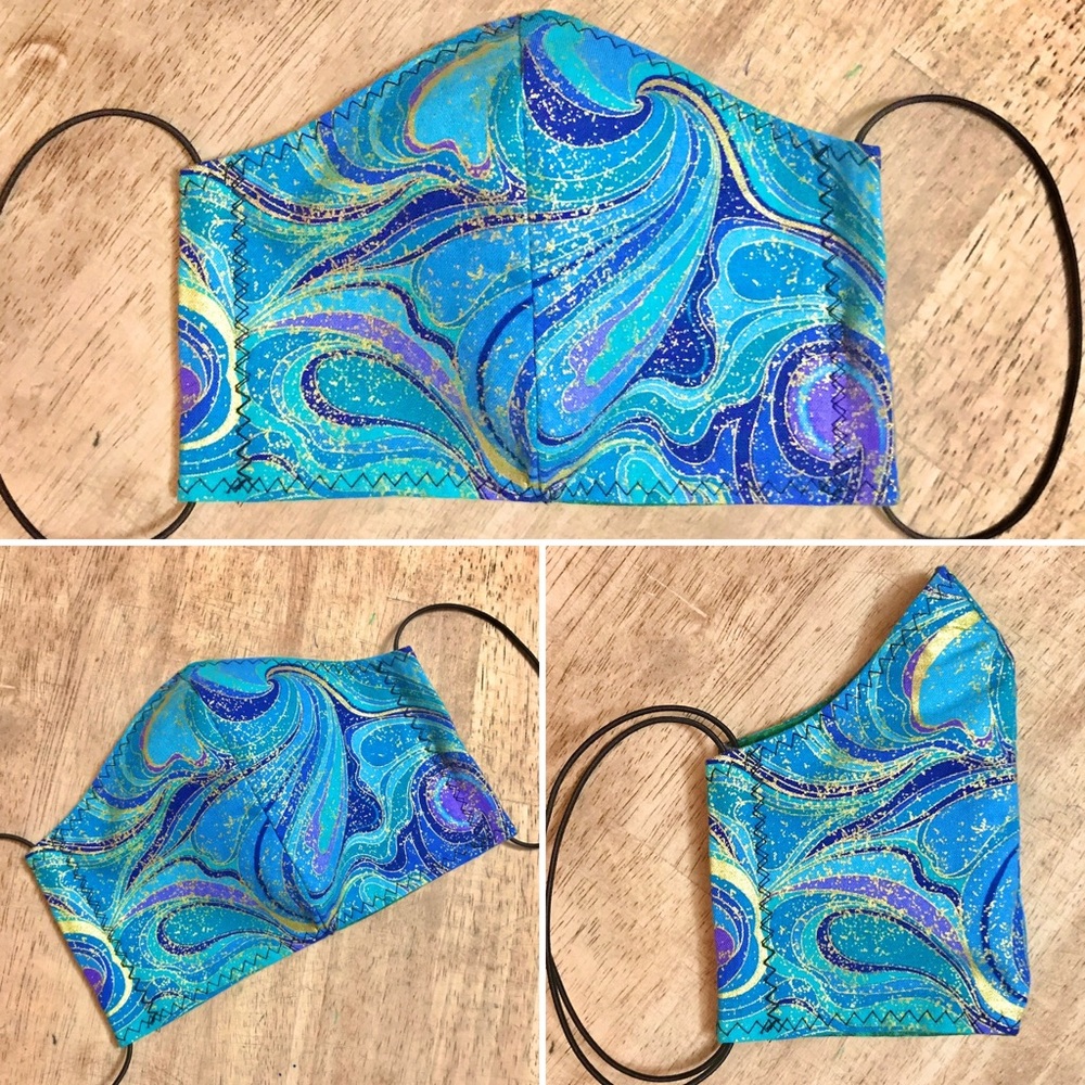 Face Mask ~ 100% Cotton ~ Elastic String
